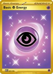 Psychic energy holo 207/165 scarlet & violet 151: Single pokemon card