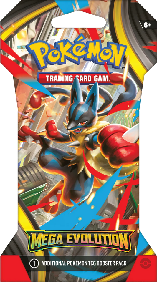 Mega evolutions sleeved booster