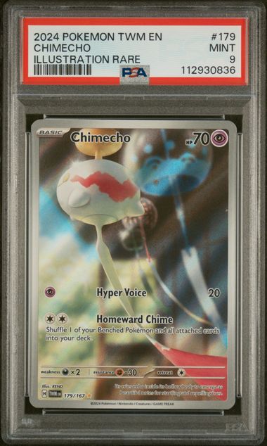 Chimecho 179/167 Twilight Masquerade PSA 9