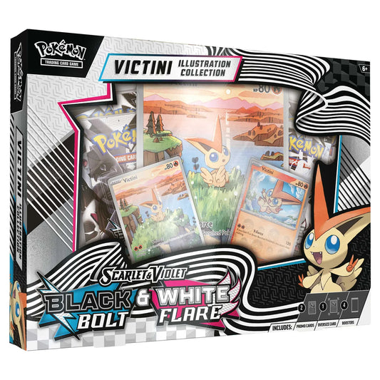 Pokemon TCG: Scarlet & Violet 10.5 - Black Bolt & White Flare Unova Victini Illustration Collection